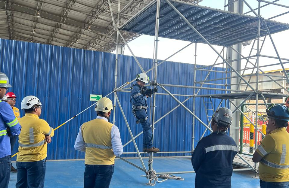 Gestión de programas de entrenamiento para tareas de alto riesgo